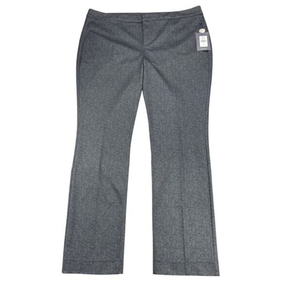 NWT NYDJ Slim Ponte Knit Trousers Sz 18 Mondo Herringbone - Picture 3 of 8